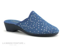 Semelflex COLETTE - Bleu Jeans - Pois Argent - Pantoufle Mule Femme -Réduits Chaussures Magasin cd24607c73b9e66c561f35ea11d5d5ef img 3988.jpg 133372