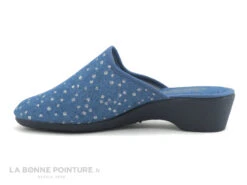 Semelflex COLETTE - Bleu Jeans - Pois Argent - Pantoufle Mule Femme -Réduits Chaussures Magasin cd24607c73b9e66c561f35ea11d5d5ef img 3990.jpg 133370