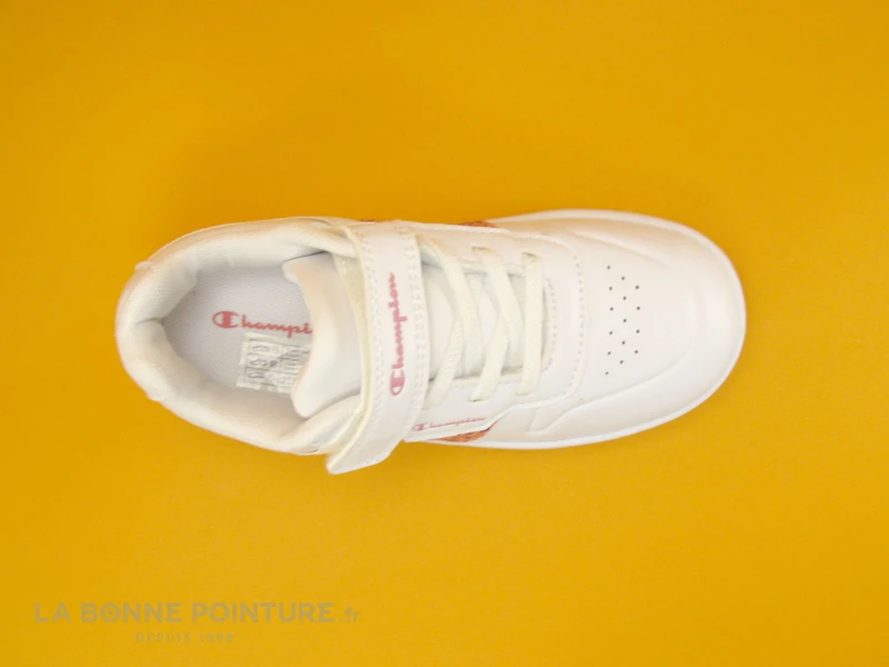 Champion REBOUND Platform Spark S32612 - Basket Fille Blanche Et Rose 8 Champion REBOUND Platform Spark S32612 - Basket Fille Blanche Et Rose – Image 6