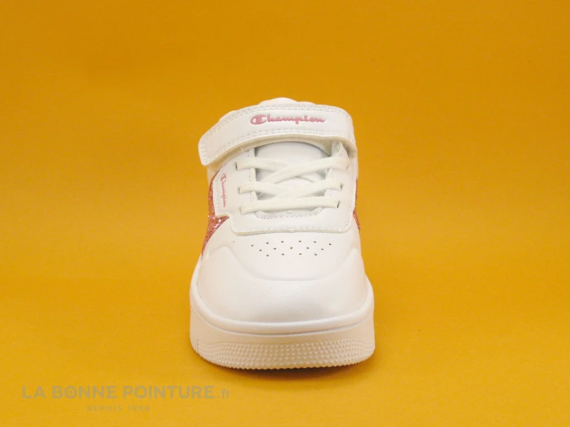 Champion REBOUND Platform Spark S32612 - Basket Fille Blanche Et Rose 4 Champion REBOUND Platform Spark S32612 - Basket Fille Blanche Et Rose – Image 2