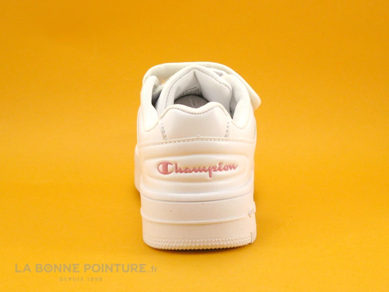 Champion REBOUND Platform Spark S32612 - Basket Fille Blanche Et Rose 6 Champion REBOUND Platform Spark S32612 - Basket Fille Blanche Et Rose – Image 4