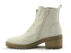 MamZelle QUITO Ecru - Bottine Talon Large Blanc Casse -Réduits Chaussures Magasin cd24607c73b9e66c561f35ea11d5d5ef img 4213.jpg 165006