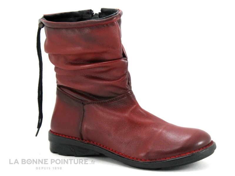 Brans 13639 Cherry - Bottine Femme Rouge-bordeaux 7 Brans 13639 Cherry - Bottine Femme Rouge-bordeaux – Image 5