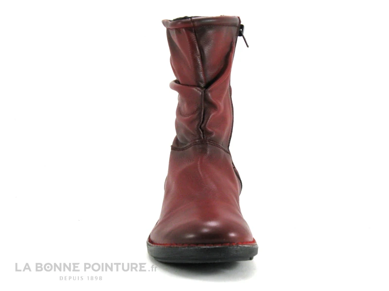 Brans 13639 Cherry - Bottine Femme Rouge-bordeaux 4 Brans 13639 Cherry - Bottine Femme Rouge-bordeaux – Image 2