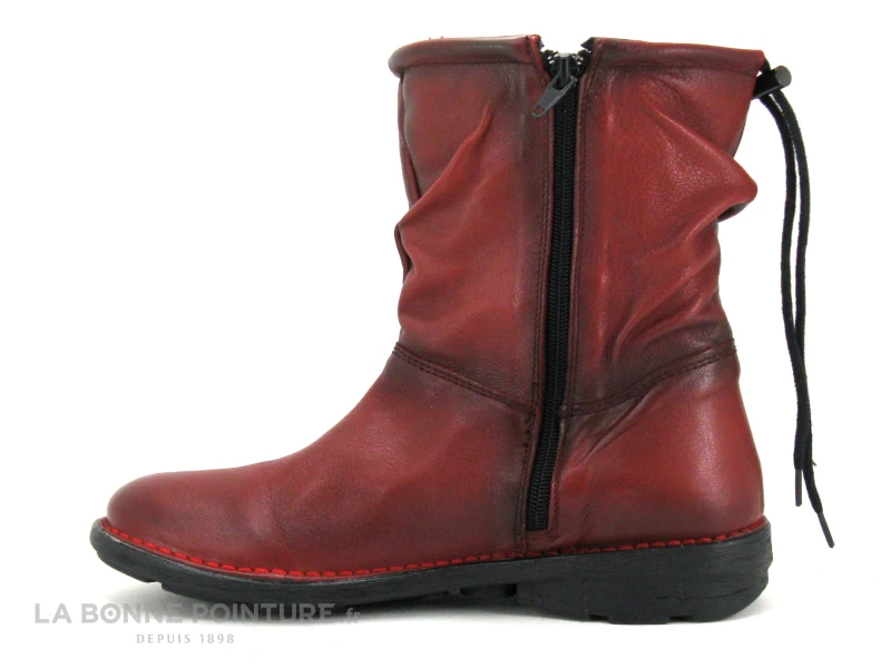 Brans 13639 Cherry - Bottine Femme Rouge-bordeaux 5 Brans 13639 Cherry - Bottine Femme Rouge-bordeaux – Image 3