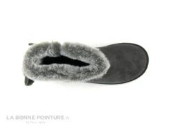 3 Pommes ALIB Gris - Bottine Fille Grise - Col Fourrure Et Pompons -Réduits Chaussures Magasin cd24607c73b9e66c561f35ea11d5d5ef img 4795.jpg 165602