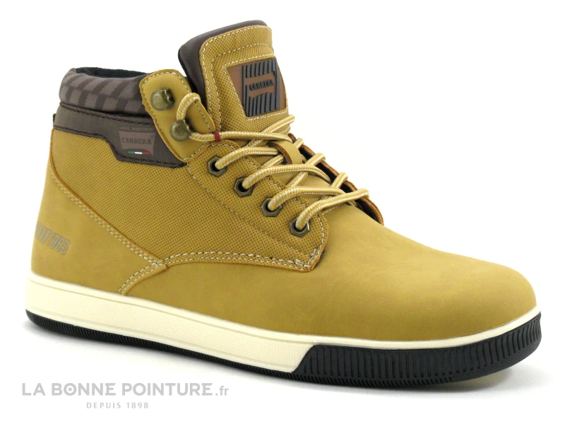 Carrera RONNIE Mid CAM125000 Tan - Boots Homme Camel 7 Carrera RONNIE Mid CAM125000 Tan - Boots Homme Camel – Image 5