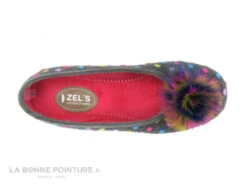 Zels 2378 Gris - Pois Et Pompon Multicolores - Pantoufle Ballerine 9 Zels 2378 Gris - Pois Et Pompon Multicolores - Pantoufle Ballerine -Réduits Chaussures Magasin cd24607c73b9e66c561f35ea11d5d5ef img 5029.jpg 177939