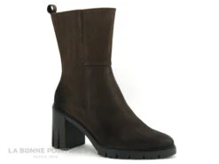 Marco Tozzi 2-25471-29 Marron Cafe - Bottine Talon Haut Et Large -Réduits Chaussures Magasin cd24607c73b9e66c561f35ea11d5d5ef img 5128.jpg 177848