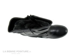 Wipop DUCLAIR Noir - Botte Fille Noire Avec Tige Froncee -Réduits Chaussures Magasin cd24607c73b9e66c561f35ea11d5d5ef img 5148.jpg 177964