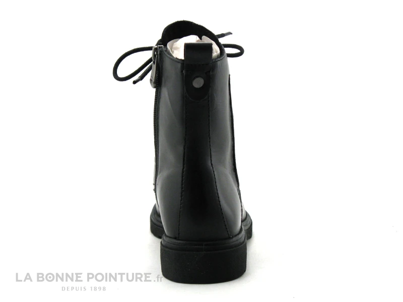 Marco Tozzi 2-25276-35 Black Nappa-boots Femme Lacets Zip 6 Marco Tozzi 2-25276-35 Black Nappa-boots Femme Lacets Zip – Image 4