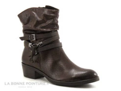 Marco Tozzi 2-25316-35 Chestnut Snake - Bottine Femme Marron -Réduits Chaussures Magasin cd24607c73b9e66c561f35ea11d5d5ef img 5365.jpg 153932