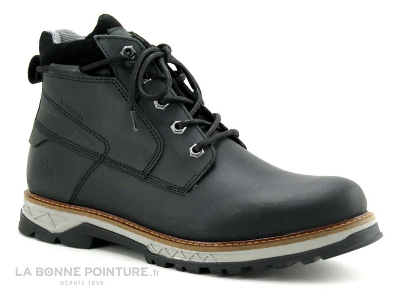 TBS MRICQUE A8004 - Bottillon Cuir Noir Homme 3 TBS MRICQUE A8004 - Bottillon Cuir Noir Homme