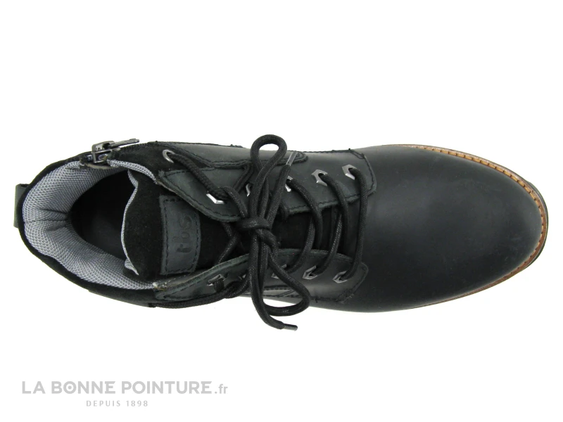 TBS MRICQUE A8004 - Bottillon Cuir Noir Homme 8 TBS MRICQUE A8004 - Bottillon Cuir Noir Homme – Image 6
