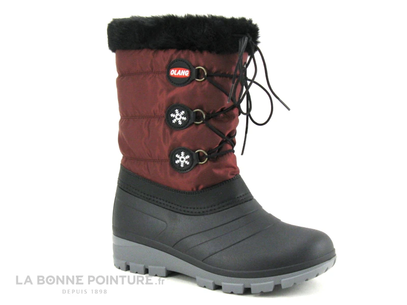 Olang PATTY Bordeaux - Botte Neige Femme 3 Olang PATTY Bordeaux - Botte Neige Femme