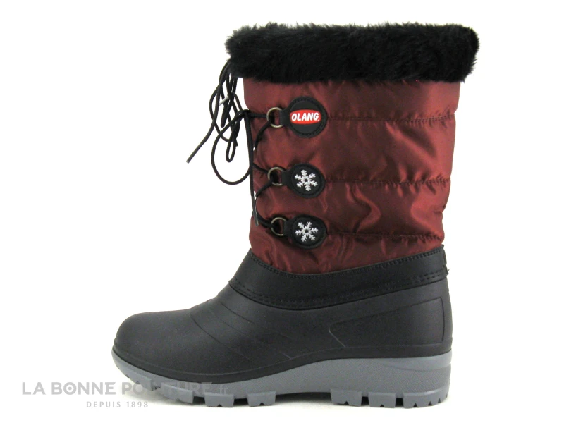 Olang PATTY Bordeaux - Botte Neige Femme 5 Olang PATTY Bordeaux - Botte Neige Femme – Image 3