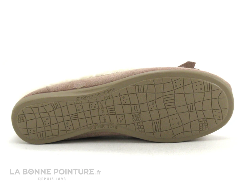 CM Confort 10343 - Vison 35 - Chausson Mocassin Femme Beige 5 CM Confort 10343 - Vison 35 - Chausson Mocassin Femme Beige – Image 3