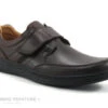 Arima OLIGO Marron - Chaussure Homme Cuir Marron Avec Velcro