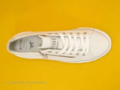 Mustang 1272-308-1 Weiss - Basket Blanche Zip Et Lacet -Réduits Chaussures Magasin cd24607c73b9e66c561f35ea11d5d5ef img 5937.jpg 179129