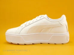 Puma KARMEN L 384615 - Basket Femme Blanche -Réduits Chaussures Magasin cd24607c73b9e66c561f35ea11d5d5ef img 5947.jpg 179113