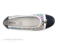 Inea INDIRA Blanc Multicolore - Ballerine Femme 14 Inea INDIRA Blanc Multicolore - Ballerine Femme -Réduits Chaussures Magasin cd24607c73b9e66c561f35ea11d5d5ef img 6069.jpg 166824