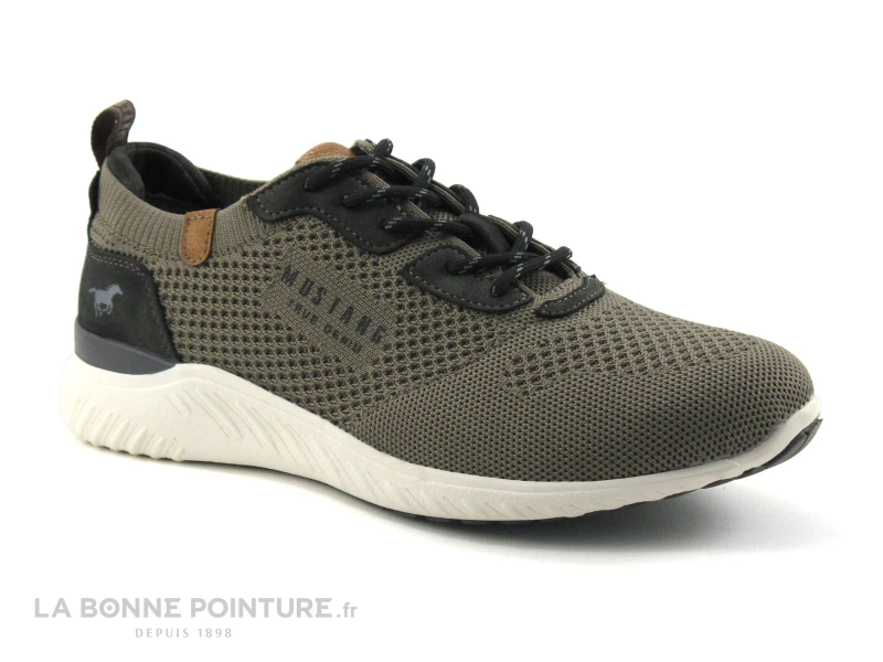 Mustang 4132-309-306 Cafe - Basket Homme Maille Marron 7 Mustang 4132-309-306 Cafe - Basket Homme Maille Marron – Image 5