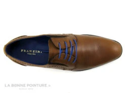 Franzini 3044B - Chaussure Habillee Homme Marron Clair - Lacet Bleu -Réduits Chaussures Magasin cd24607c73b9e66c561f35ea11d5d5ef img 6196.jpg 179046
