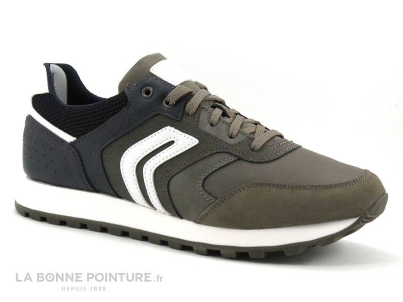 Geox U25CPA PONENTE - Marron - Bleu Marine - Basket Ville Homme 3 Geox U25CPA PONENTE - Marron - Bleu Marine - Basket Ville Homme