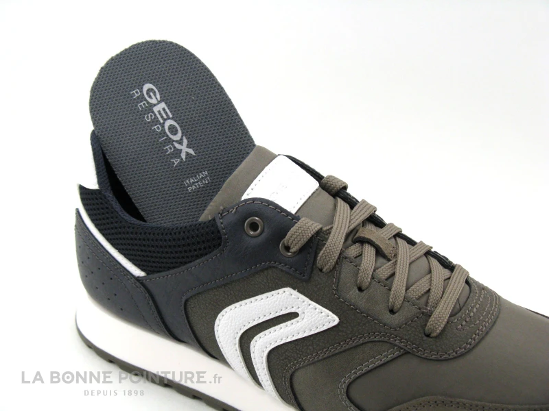 Geox U25CPA PONENTE - Marron - Bleu Marine - Basket Ville Homme 7 Geox U25CPA PONENTE - Marron - Bleu Marine - Basket Ville Homme – Image 5