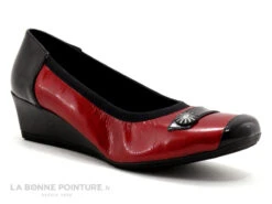 INEA FANA - Escarpin Rouge Verni - Noir - Talon Compense -Réduits Chaussures Magasin cd24607c73b9e66c561f35ea11d5d5ef img 6417.jpg 124910