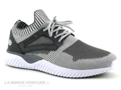 Dockers 44SS002 700 Gris - Basket Slip-on Homme Avec Lacet