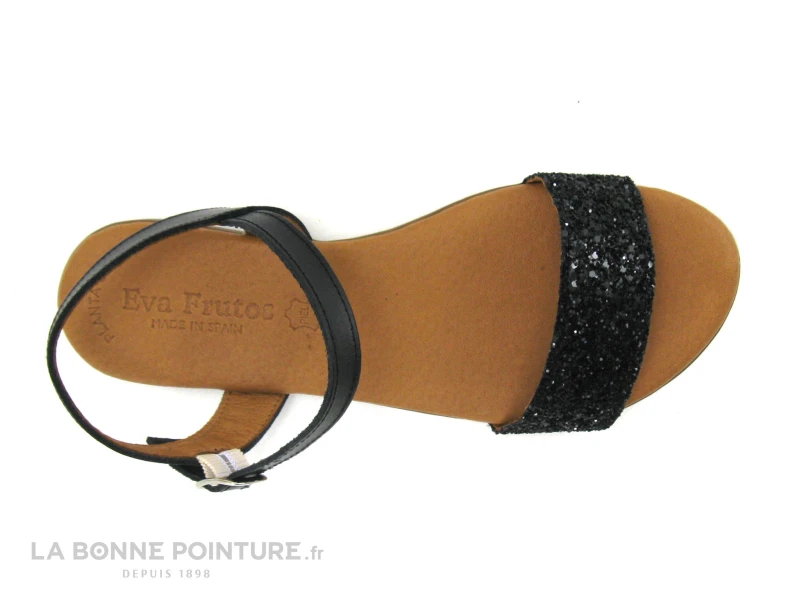 Eva Frutos 7190 Negro Glitter Negro Nu-pieds 7 Eva Frutos 7190 Negro Glitter Negro Nu-pieds – Image 5