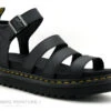 Dr. Martens Dr Martens BLAIRE Black Hydro Leather - 24235001 - Sandale