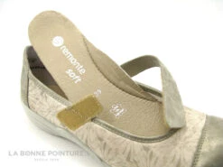 Remonte R7627-93 - Ballerine Beige Et Fleurie Avec Bride Velcro -Réduits Chaussures Magasin cd24607c73b9e66c561f35ea11d5d5ef img 6974.jpg 167943