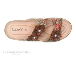 Laura Vita JACDISO 06 Rouge - Brides Avec Fleurs - Mule Femme -Réduits Chaussures Magasin cd24607c73b9e66c561f35ea11d5d5ef img 7233.jpg 168348