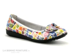 Inea ECLAT Paves Multicolores - Ballerine Originales Femme -Réduits Chaussures Magasin cd24607c73b9e66c561f35ea11d5d5ef img 7337.jpg 180599