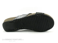 Fly Flot FLANCA Noir - Ecailles Argent - Mule Anatomique Femme -Réduits Chaussures Magasin cd24607c73b9e66c561f35ea11d5d5ef img 7512.jpg 156453