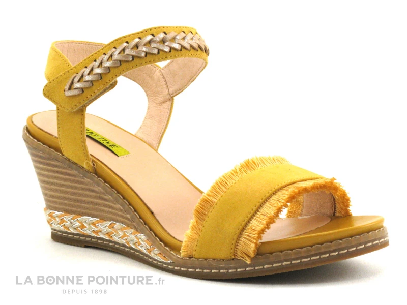 Fugitive ISILY Soft Yellow - Nu-pieds Jaune 3 Fugitive ISILY Soft Yellow - Nu-pieds Jaune
