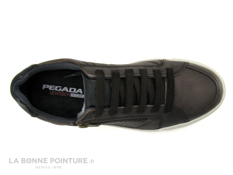 Pegada 119803-02 Chocolate - Basket Homme Cuir Marron 8 Pegada 119803-02 Chocolate - Basket Homme Cuir Marron – Image 6