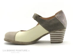 Alce Shoes 9809 Beige - Escarpin Petit Talon - Bride Velcro -Réduits Chaussures Magasin cd24607c73b9e66c561f35ea11d5d5ef img 7677.jpg 156597