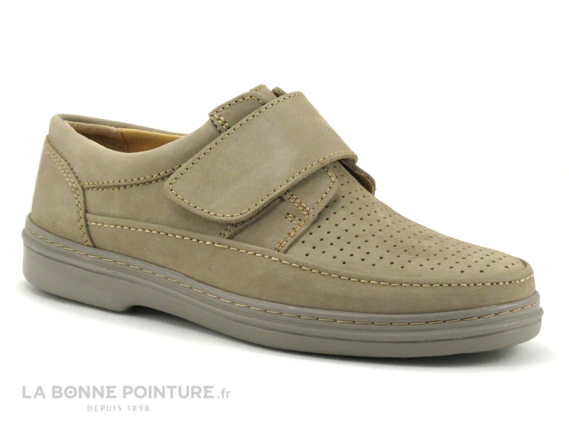 Celferi 002-V-B- Beige - Chaussure Homme Daim Beige Avec Scratch 3 Celferi 002-V-B- Beige - Chaussure Homme Daim Beige Avec Scratch