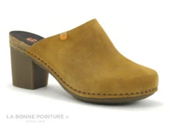 Jungla 7855 Albero - Sabot Femme Cuir Jaune - Talon Haut -Réduits Chaussures Magasin cd24607c73b9e66c561f35ea11d5d5ef img 7778.jpg 168885