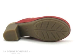 Jungla 7855 Rojo - Sabot Femme Cuir Rouge - Talon Haut -Réduits Chaussures Magasin cd24607c73b9e66c561f35ea11d5d5ef img 7787.jpg 168890