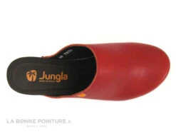Jungla 7855 Rojo - Sabot Femme Cuir Rouge - Talon Haut -Réduits Chaussures Magasin cd24607c73b9e66c561f35ea11d5d5ef img 7788.jpg 168891