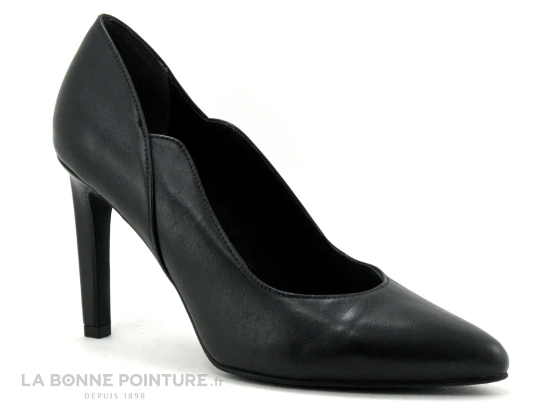 Marco Tozzi 2-22406-26 Black - Escarpin Pointu Noir - Talon Haut 3 Marco Tozzi 2-22406-26 Black - Escarpin Pointu Noir - Talon Haut