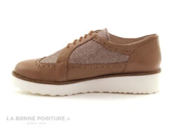 Caty Kivala PETRUS Camel Glitter - Chaussure Derby Femme -Réduits Chaussures Magasin cd24607c73b9e66c561f35ea11d5d5ef img 7827.jpg 114877