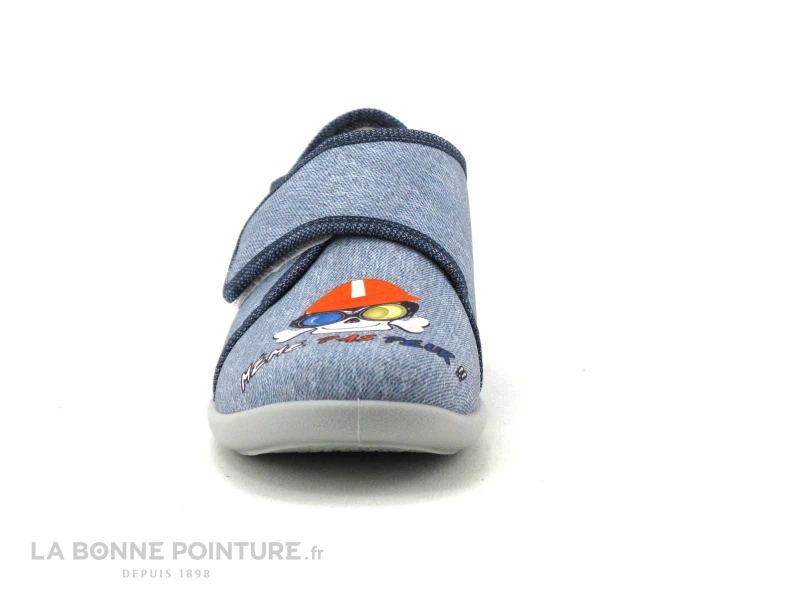 Bellamy PEROU Tete De Mort - Jean - Chausson Velcro GARCON 3 Bellamy PEROU Tete De Mort - Jean - Chausson Velcro GARCON – Image 2