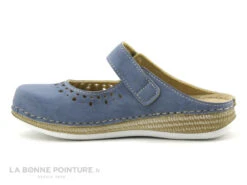 Morans MONCEY 28714 Bleu Jean - Sabot Femme Avec Velcro -Réduits Chaussures Magasin cd24607c73b9e66c561f35ea11d5d5ef img 7868.jpg 156841