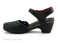 Jungla 7462 Noir - Sandale Bout Ferme Et Bride Arriere Cuir Noir -Réduits Chaussures Magasin cd24607c73b9e66c561f35ea11d5d5ef img 8050.jpg 181374