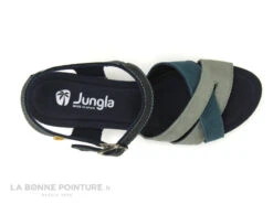 Jungla 7459 - Forest Jade - Nu-pieds Femme Cuir Bleu Et Vert - Petit Talon -Réduits Chaussures Magasin cd24607c73b9e66c561f35ea11d5d5ef img 8219.jpg 169658